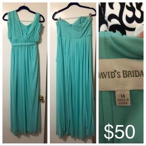 David’s bridal Bridesmaid Dress